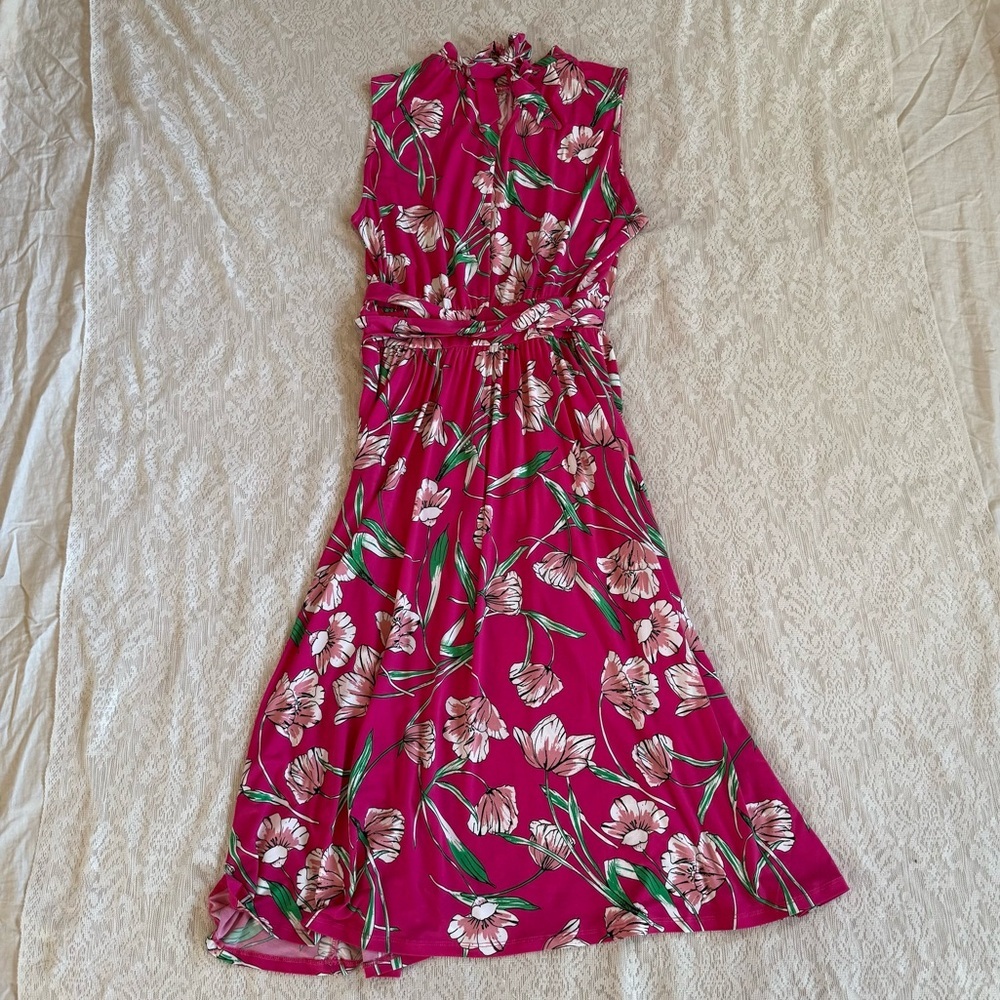 Leota Mindy “Wild tulip” midi dress - Picture 10 of 11